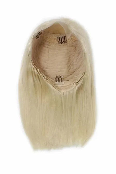 613 Blonde Straight Closure Bob Wig