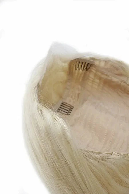 613 Blonde Straight Closure Bob Wig