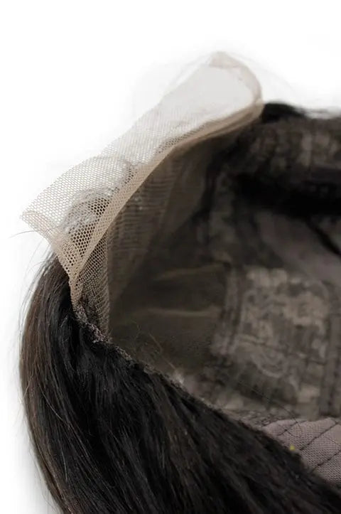 Virgin Brazilian Straight Closure Wig