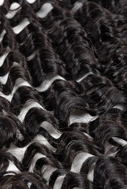 Virgin Brazilian Deep Wave Lace Frontal