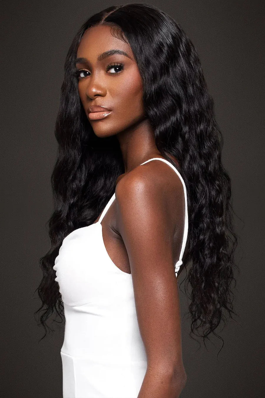 Virgin Brazilian Deep Wave Closure Wig