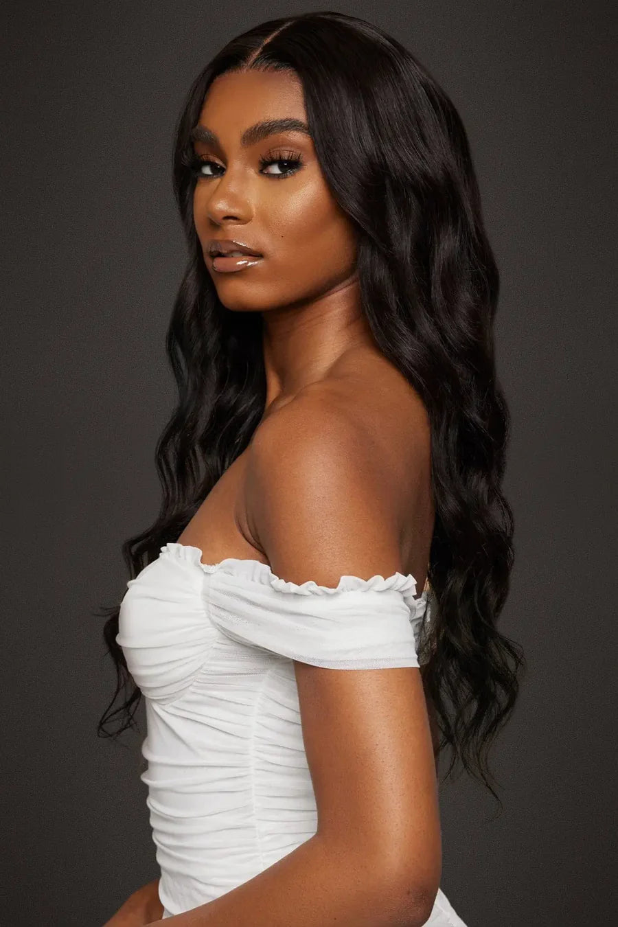 Virgin Brazilian Body Wave Closure Wig