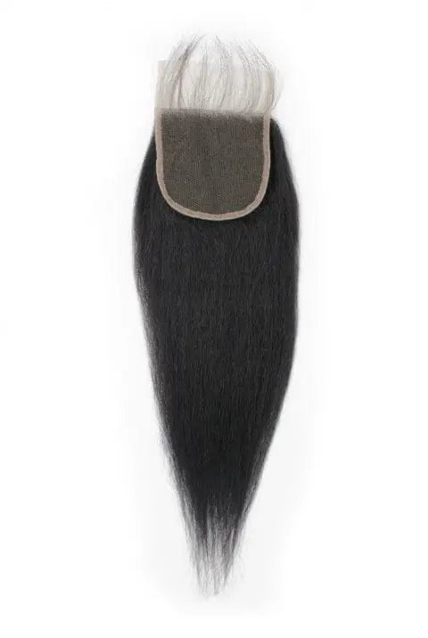 Virgin Brazilian Kinky Straight Lace Closure