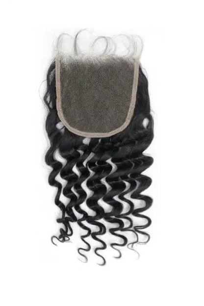 Virgin Brazilian Deep Wave Lace Closure