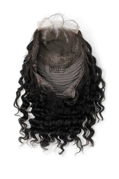 Virgin Brazilian Deep Wave Closure Bob Wig